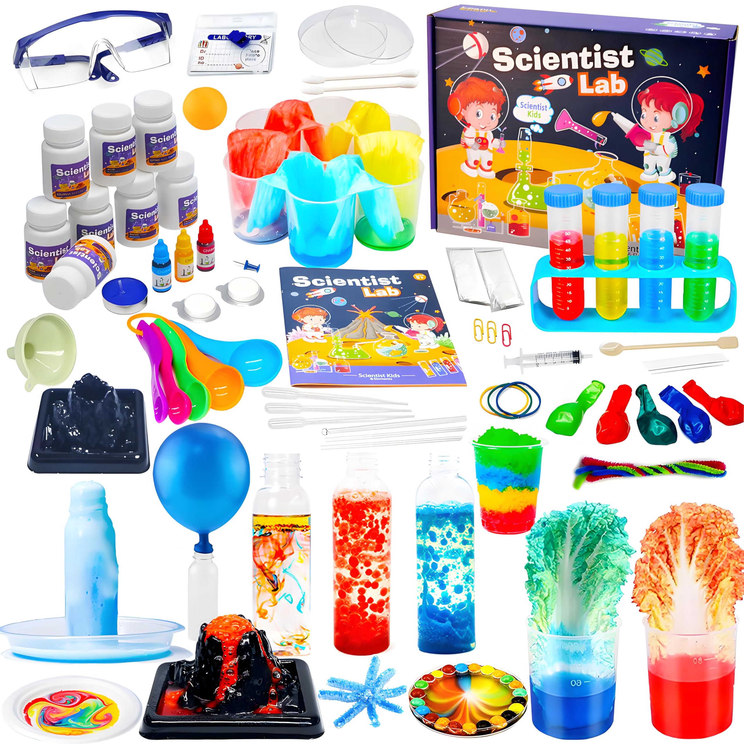 Amazon.com: EXBEPE Science Kits for Kids 72+ Science Lab